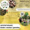 210-001 bis 004 Naturwerkstatt: Adventkranz