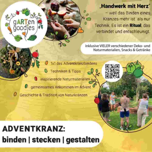 210-001 bis 004 Naturwerkstatt: Adventkranz